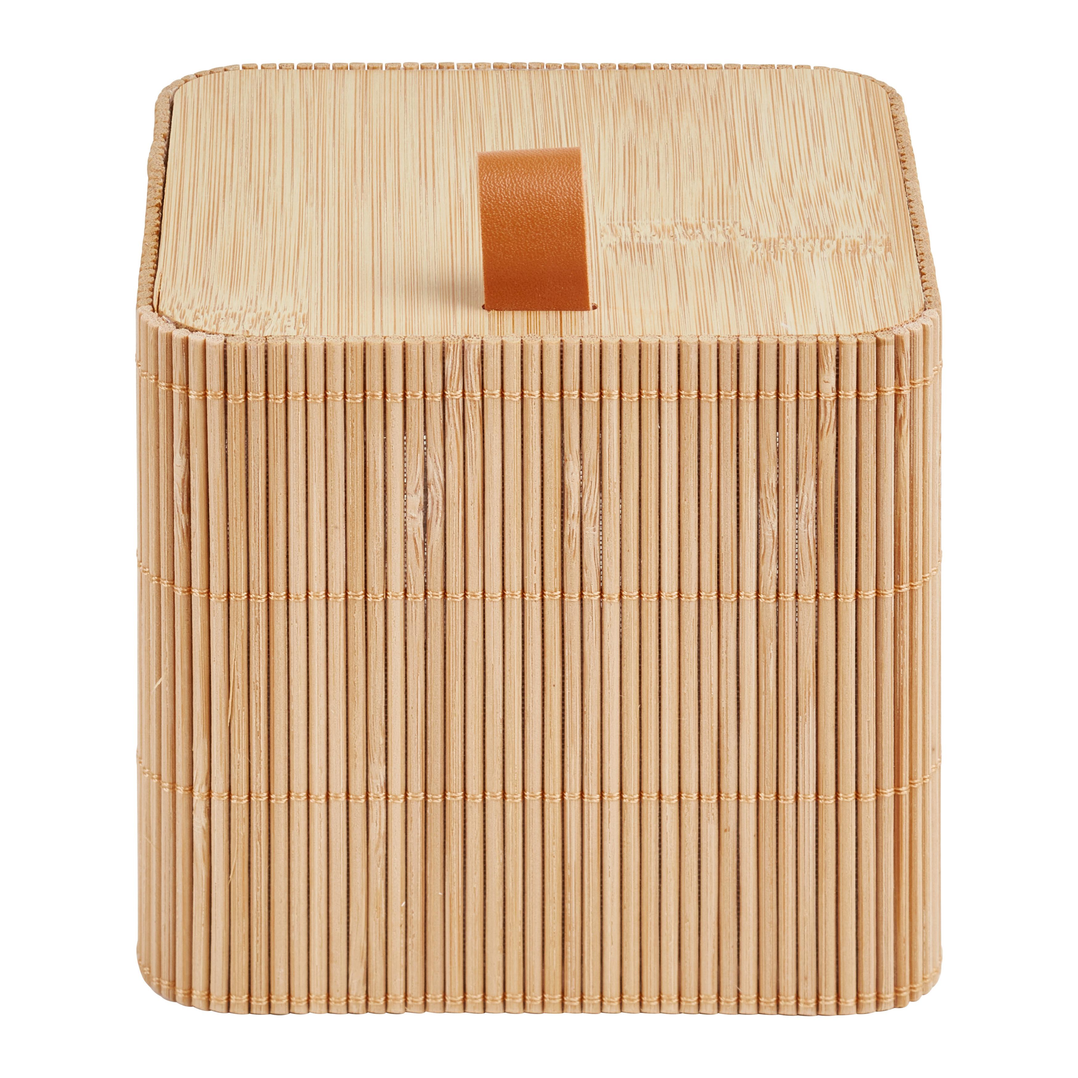 DEKORAČNÁ ŠKATUĽA TOM - prírodná farba, Konventionell, drevo (12/12/10cm) - Modern Living