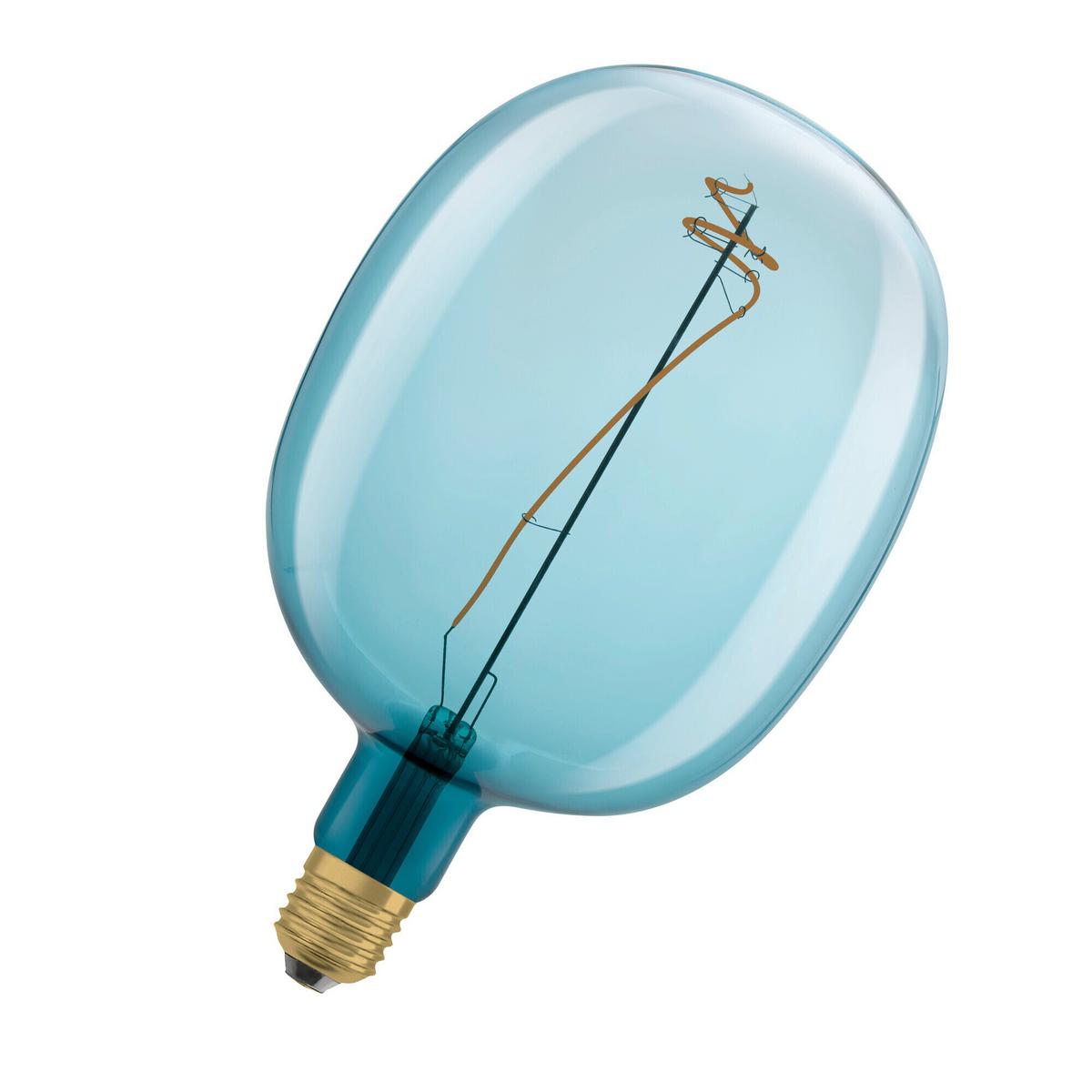 Led-leuchtmittel Vintage 1906 Led Dim10 4.5w/16 - Blau, Basics, Glas (17/27cm) - Osram