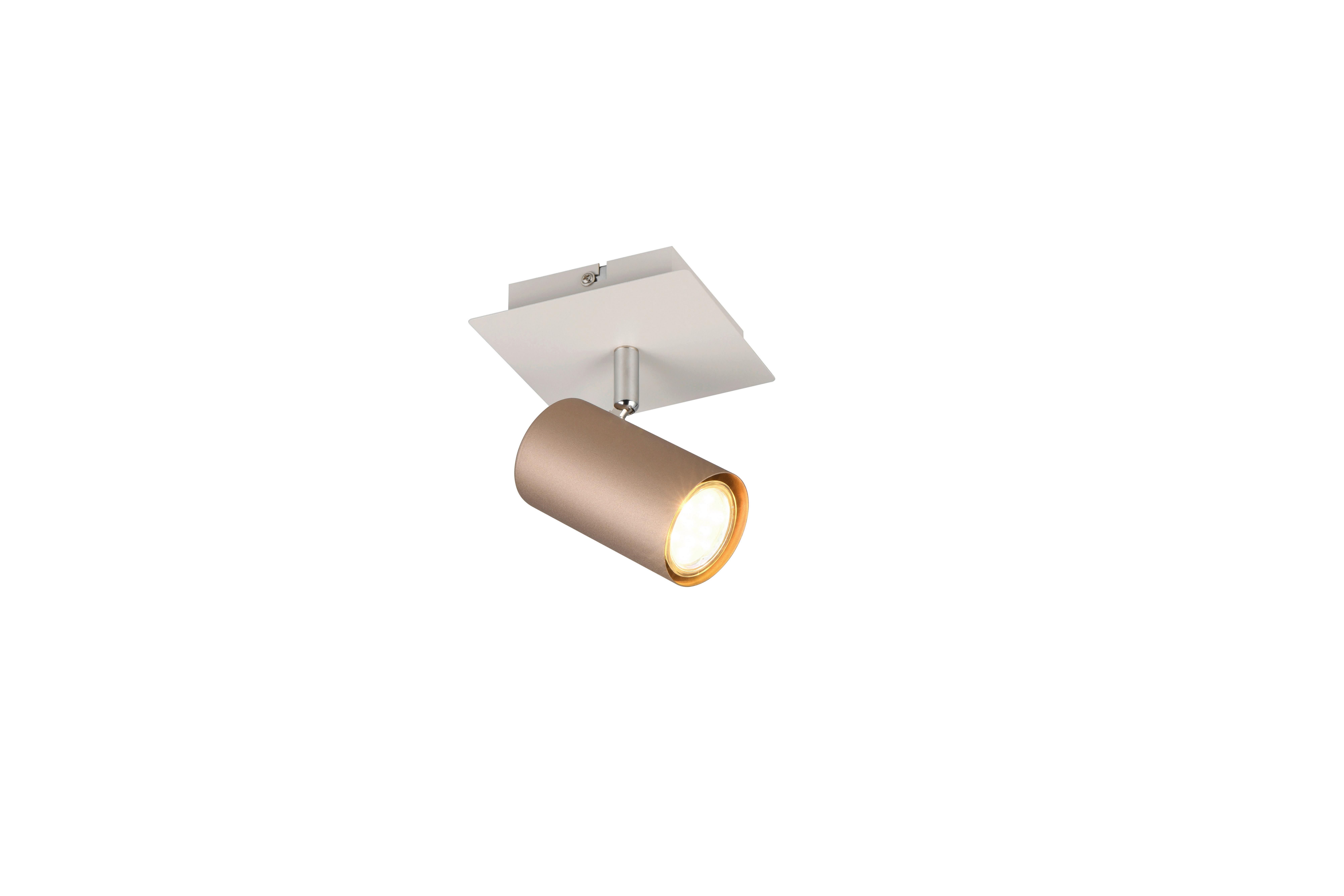 Strahler 802400165 Marley - Braun/Grau, KONVENTIONELL, Metall (12/12/15cm) - Trio Leuchten