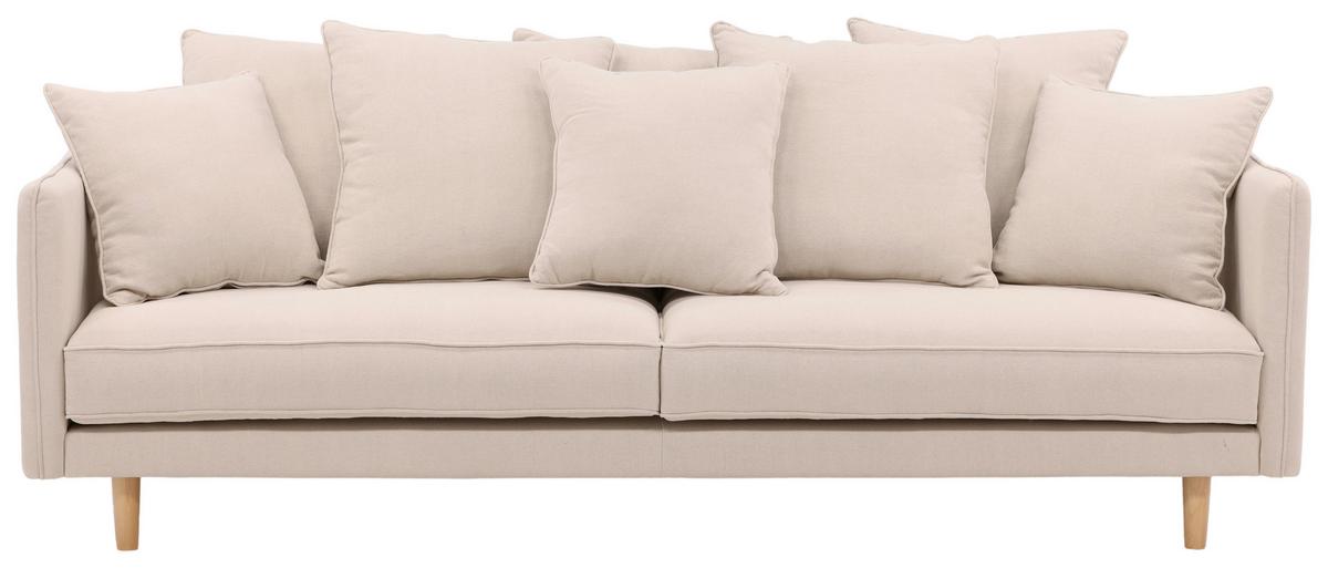 2-sitzer-sofa Segelskären - Beige, Design, Holz/Textil (240/91/92cm) - Livetastic