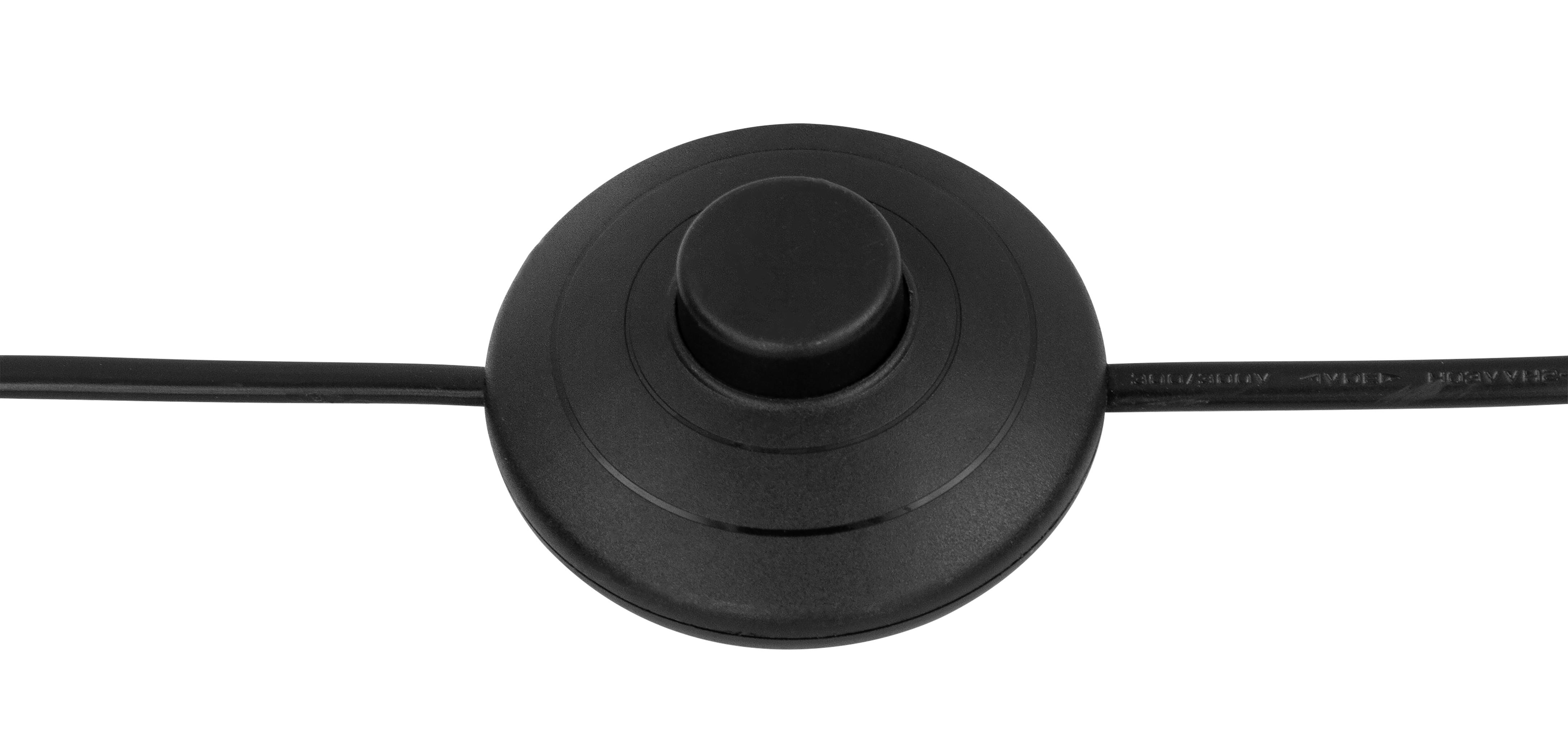 Stojací Lampa Martha V: 140cm, 60 Watt - černá, Moderní, kov (25/140cm)