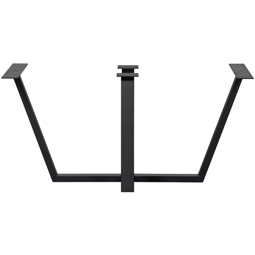 TISCHGESTELL Tablo Schwarz B: 147cm