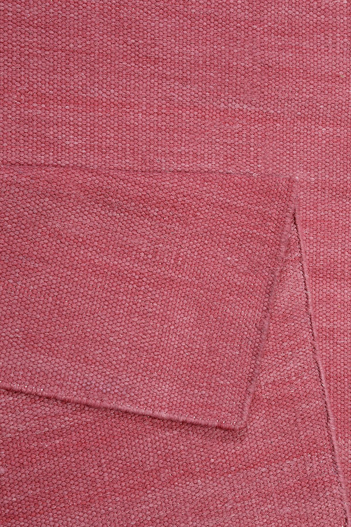 Handwebteppich Rosa Baumwolle Rainbow Kelim 160x230 cm - Dunkelrosa, KONVENTIONELL, Textil (160/230cm) - Esprit