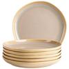 Desserttellerset Cordelia Sandfarben, 6-Teilig - Sandfarben, Trend, Keramik (22cm) - Mäser