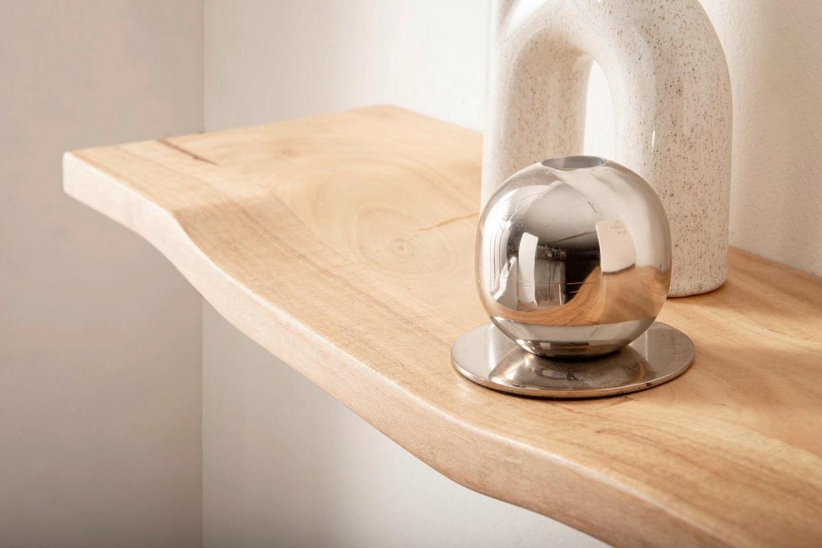 WANDBOARD Akaziefarben B: 120cm - Akaziefarben, Design, Holz (120/5/20cm) - Livetastic