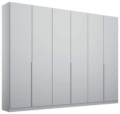 Drehtürenschrank 271 cm Alabama, Seidengrau