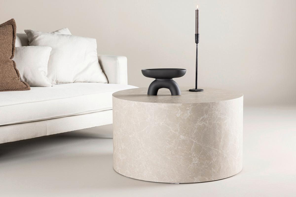 Couchtisch York Beige B: 80 cm - Beige, MODERN, Holz (80/45cm) - Livetastic