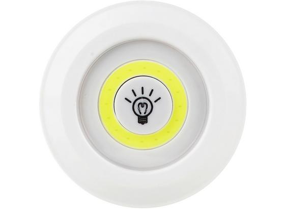 LED-Dekoleuchte Levin - Gelb/Weiß, KONVENTIONELL, Kunststoff (9/9/2,3cm) - Homezone LED-Dekoleuchte Levin - Gelb/Weiß, KONVENTIONELL, Kunststoff (9/9/2,3cm) - Homezone