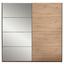 Schwebetürenschrank Orlando B:215cm Eiche Dekor/ Spiegel - Eichefarben/Bronzefarben, MODERN, Glas/Holzwerkstoff (215/210/60cm) Schwebetürenschrank Orlando B:215cm Eiche Dekor/ Spiegel - Eichefarben/Bronzefarben, MODERN, Glas/Holzwerkstoff (215/210/60cm)