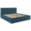 Polsterbett Cloudy Türkis, Lf: 180x200 Cm - Türkis, Trend, Holz/Holzwerkstoff (180/200cm) - Luca Bessoni