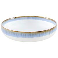 Hluboký talíř SATURN - modrá, Moderní, keramika (21cm) - Mömax