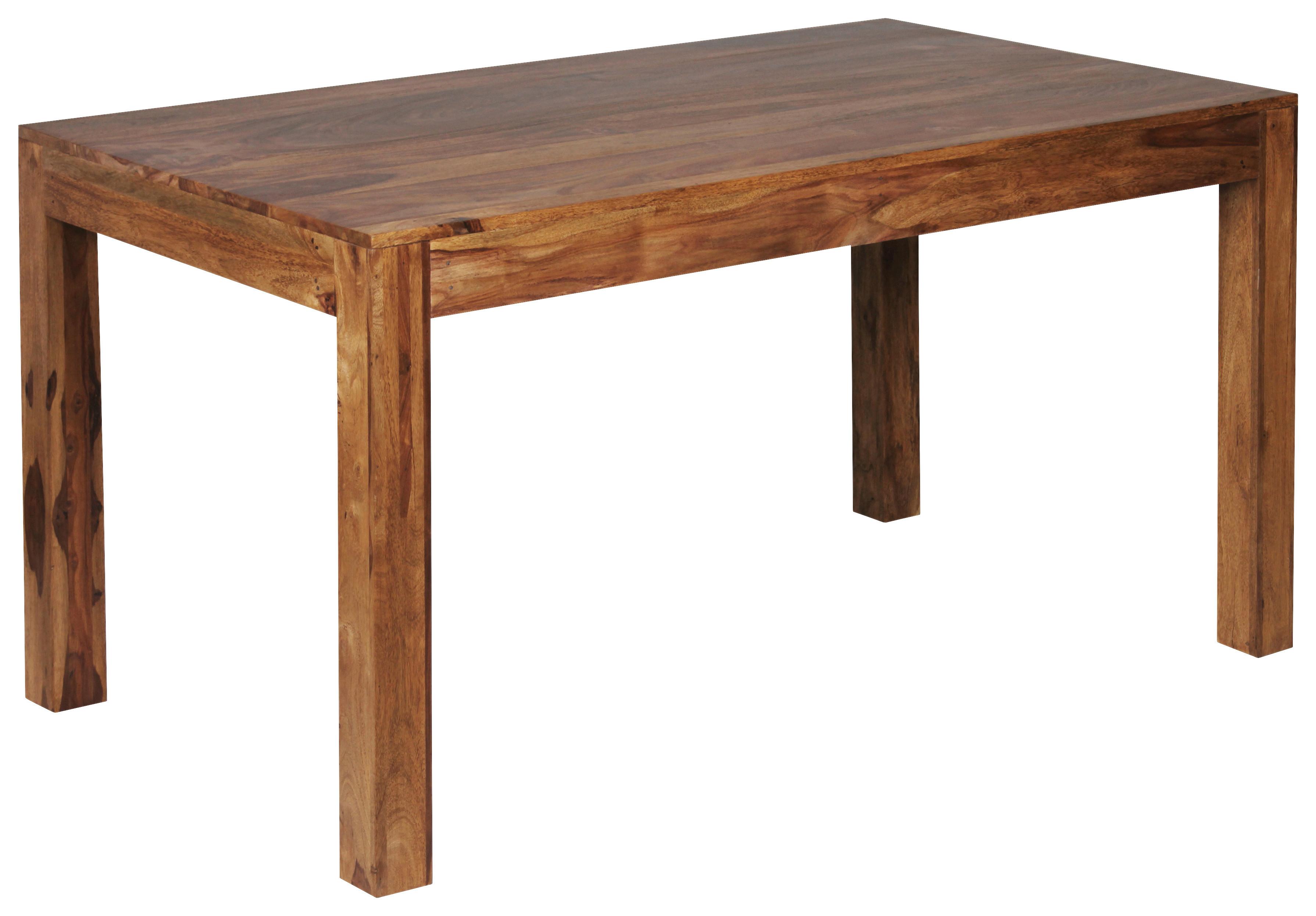 Esstisch Wl1.320 - Sheeshamfarben, Design, Holz (140/80/76cm) - MID.YOU