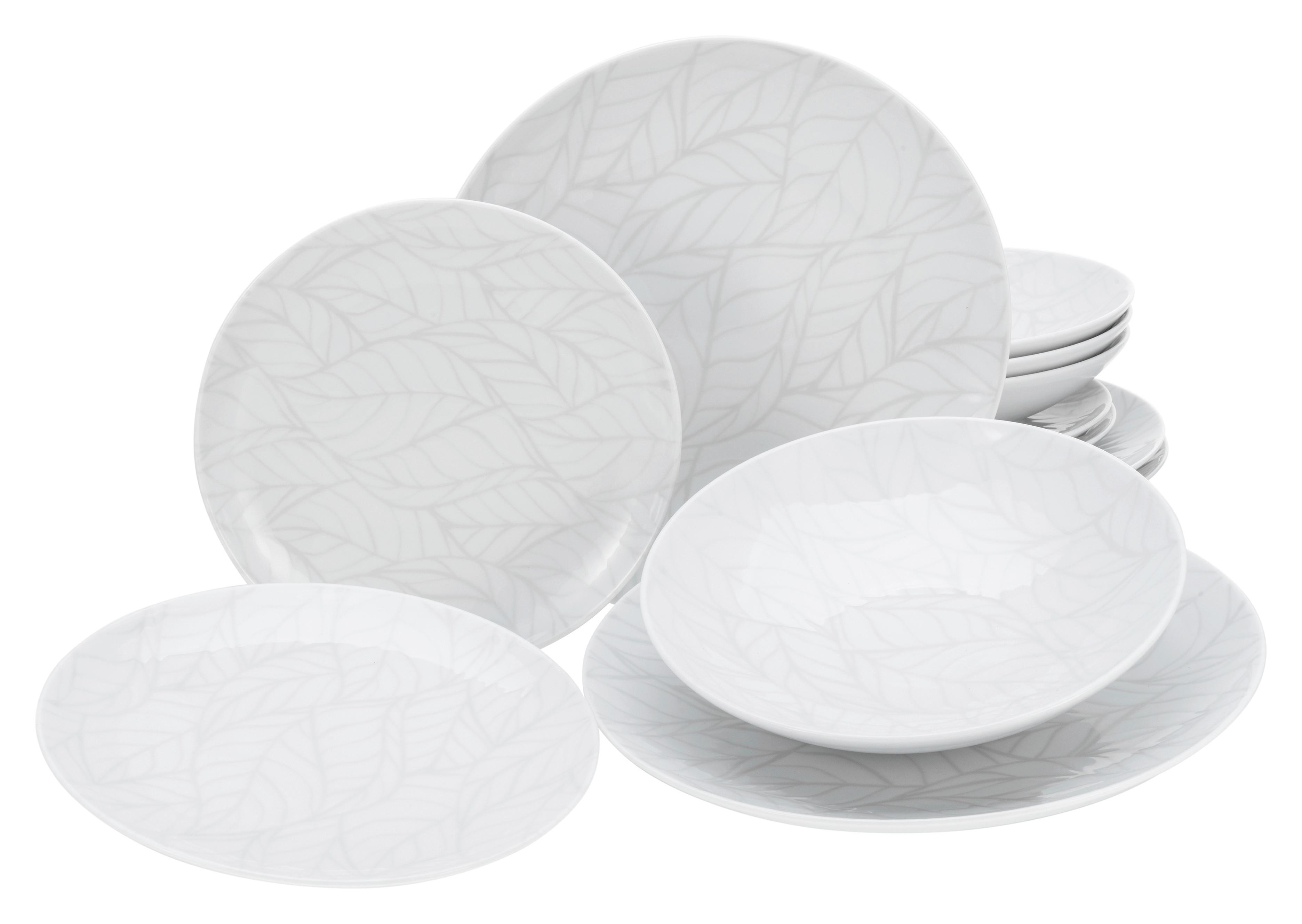 Tafelservice Keramik 4 Personen Geschirr Set