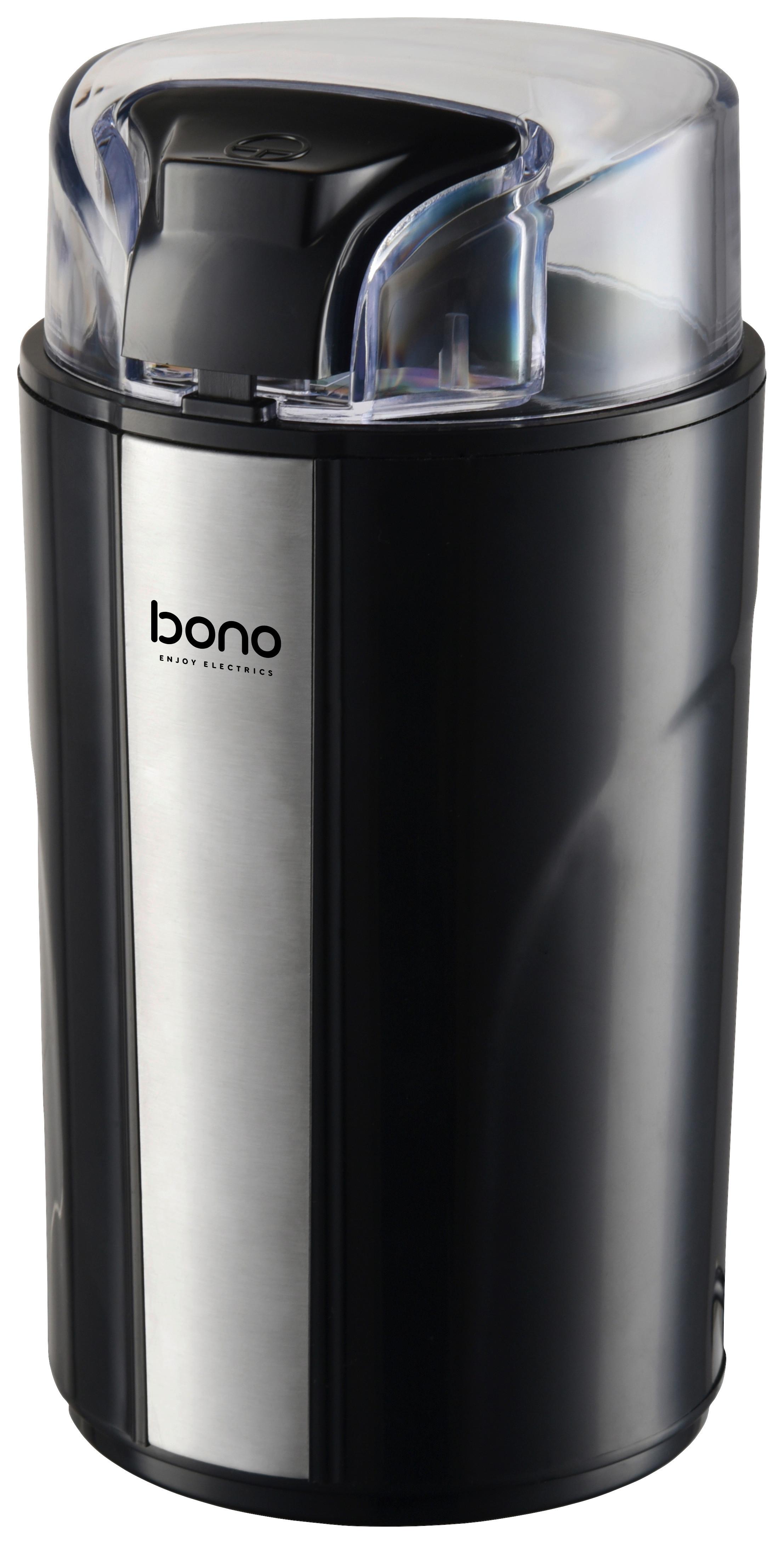 Kaffeemühle Kylian - Schwarz, KONVENTIONELL, Kunststoff/Metall (9,7/8,5/17cm) - Bono