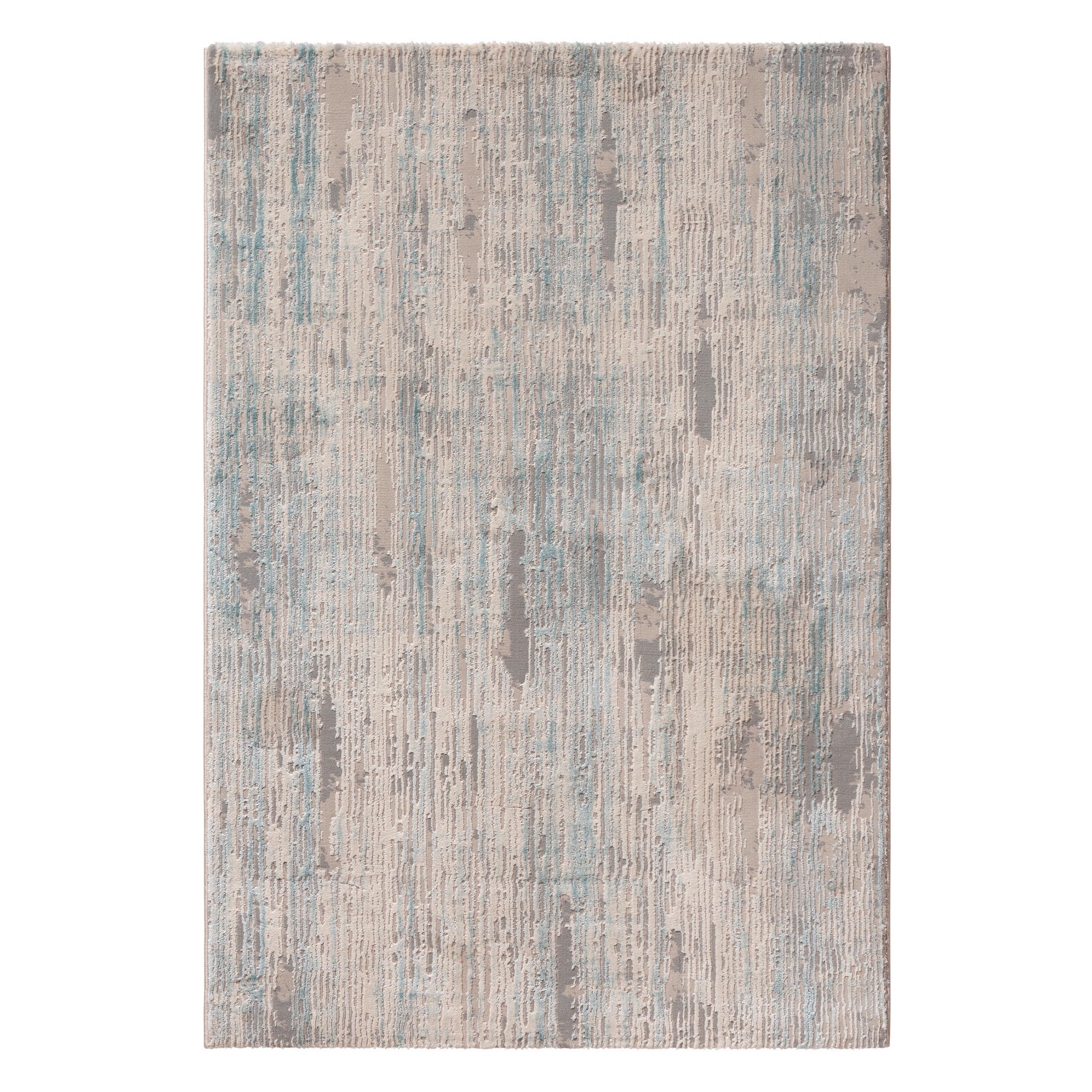 Webteppich Amatis 6610 Blue - Blau, Basics, Textil (120/170cm)