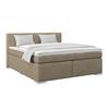 Boxspringbett Mira 1 - Taupe, Basics, Holz/Kunststoff (180/200cm)