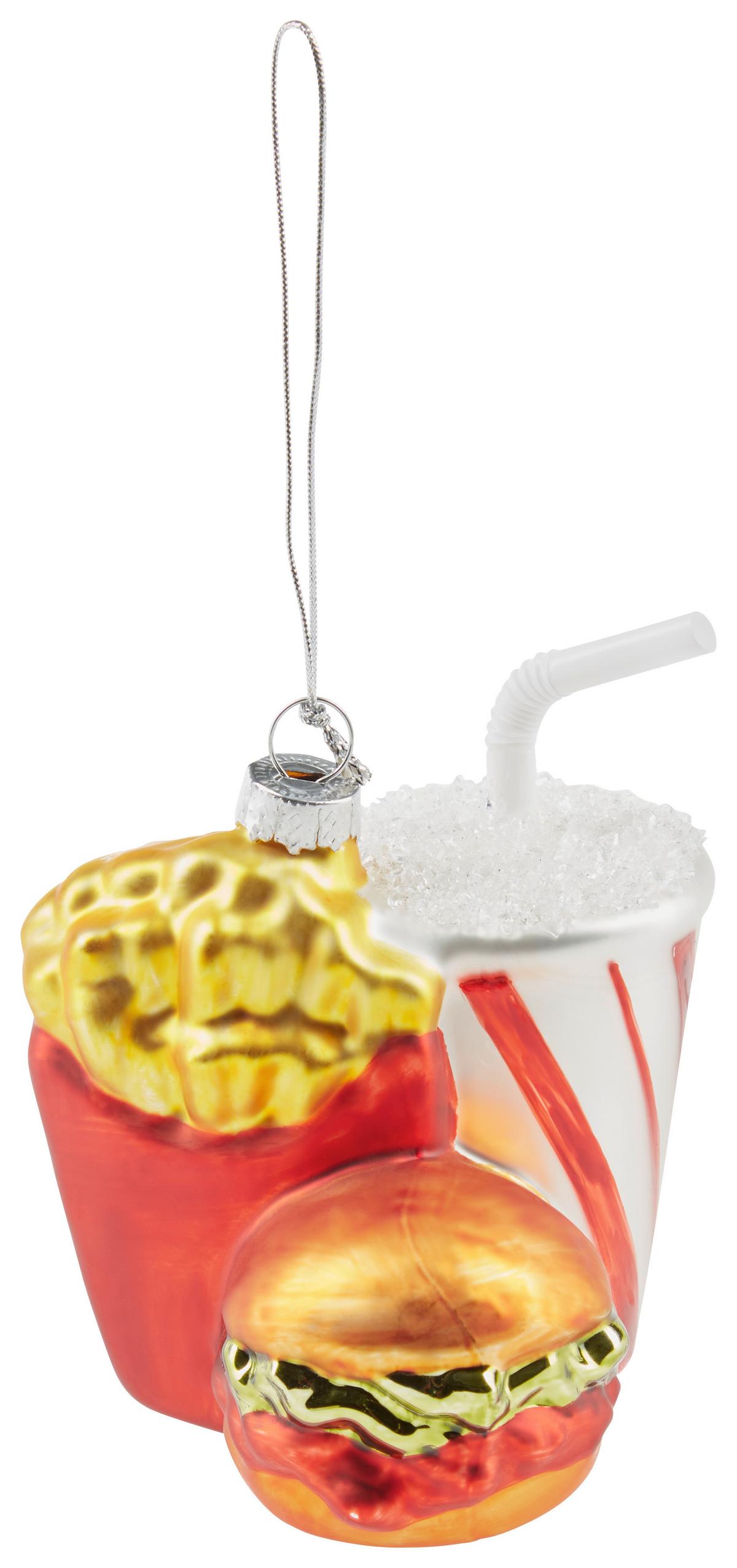 Christbaumkugel Fast Food - Multicolor, LIFESTYLE (7/30/27cm) - Luca Bessoni