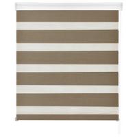 Doppelrollo Emanuel halbtransparent 120x160 cm - Taupe, MODERN, Textil (120/160cm) - Luca Bessoni
