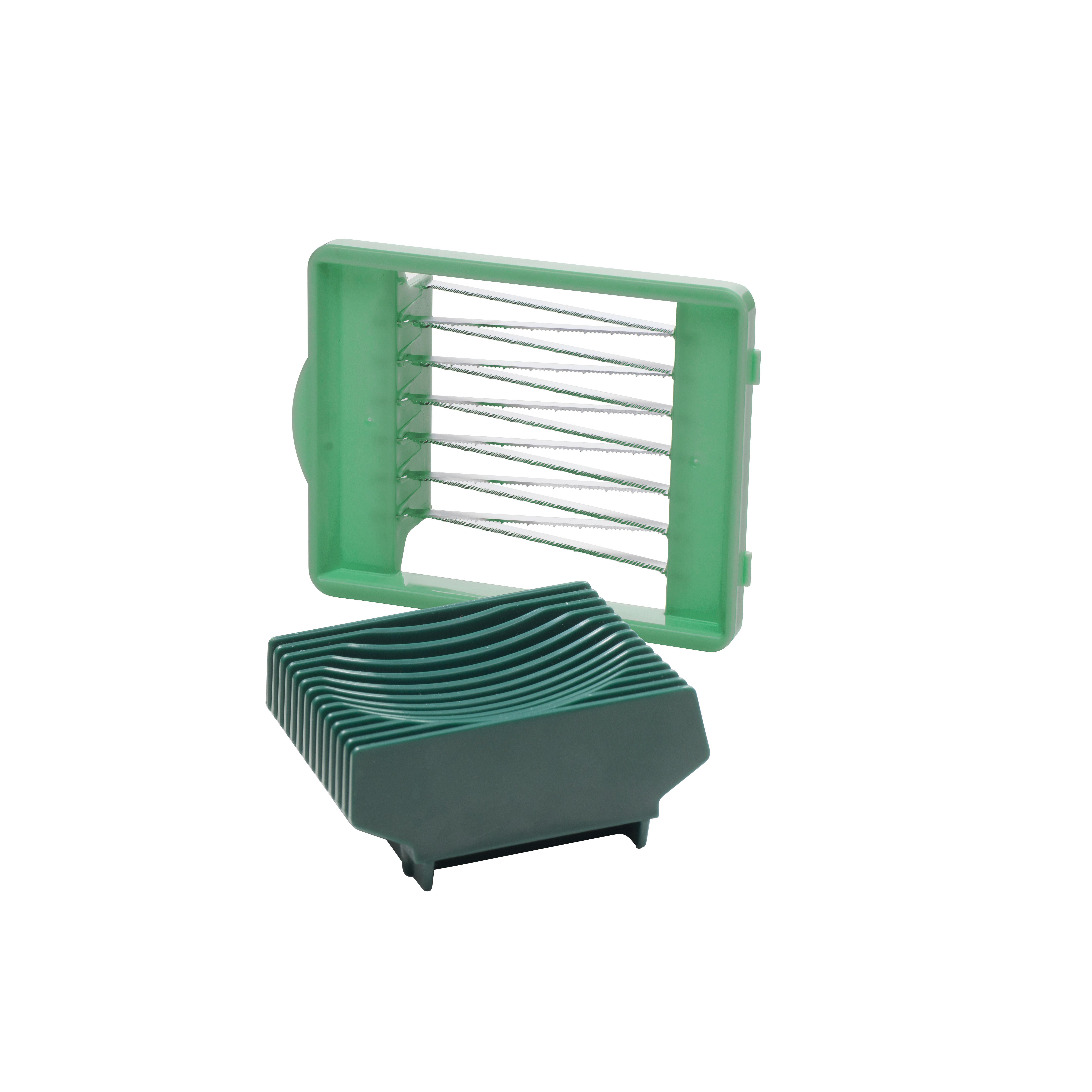 Gemüseschneider aus Metall + Kunststoff Nicer Dicer Chef - Grün, Basics, Kunststoff/Metall - Genius