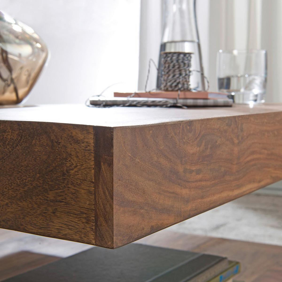 Couchtisch Wl6.227 - Sheeshamfarben, Design, Holz (90/90/40cm) - MID.YOU