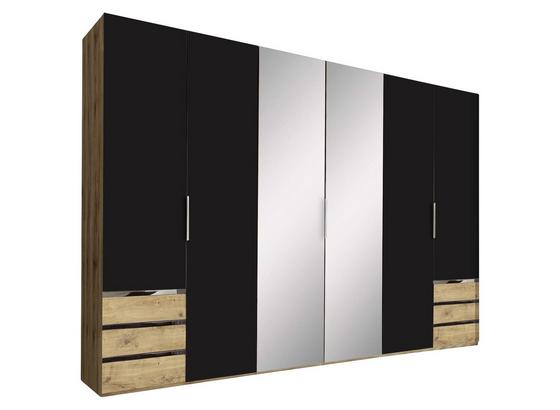 Drehtürenschrank Level 36a 300cm Graphit/eiche - Eichefarben/Graphitfarben, MODERN, Holzwerkstoff (300/216/58cm) Drehtürenschrank Level 36a 300cm Graphit/eiche - Eichefarben/Graphitfarben, MODERN, Holzwerkstoff (300/216/58cm)
