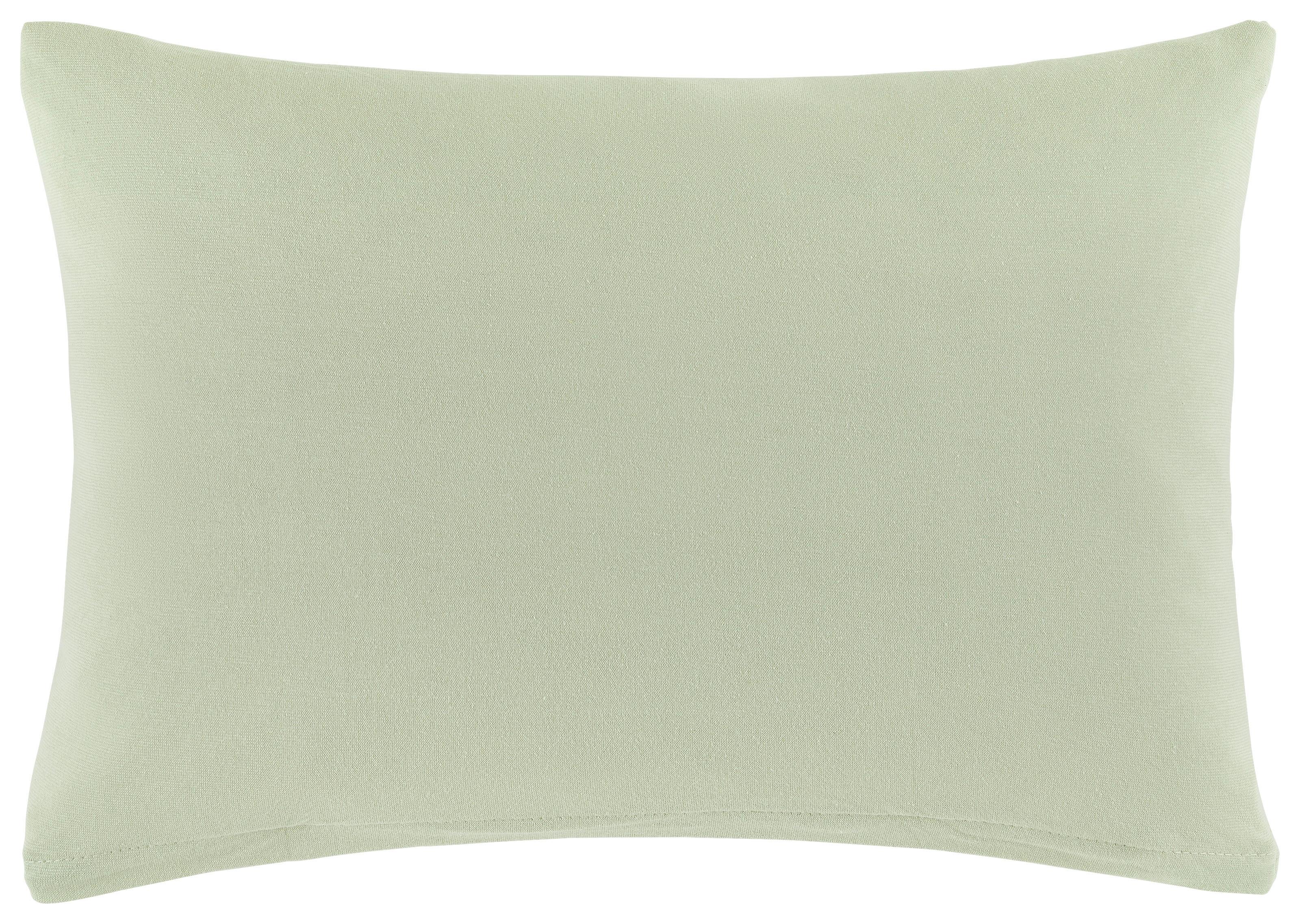 Sada potahů na polštář Basic,40/60cm,šalvějově zelená - šalvějově zelená, Moderní, textil (40/60cm) - Modern Living