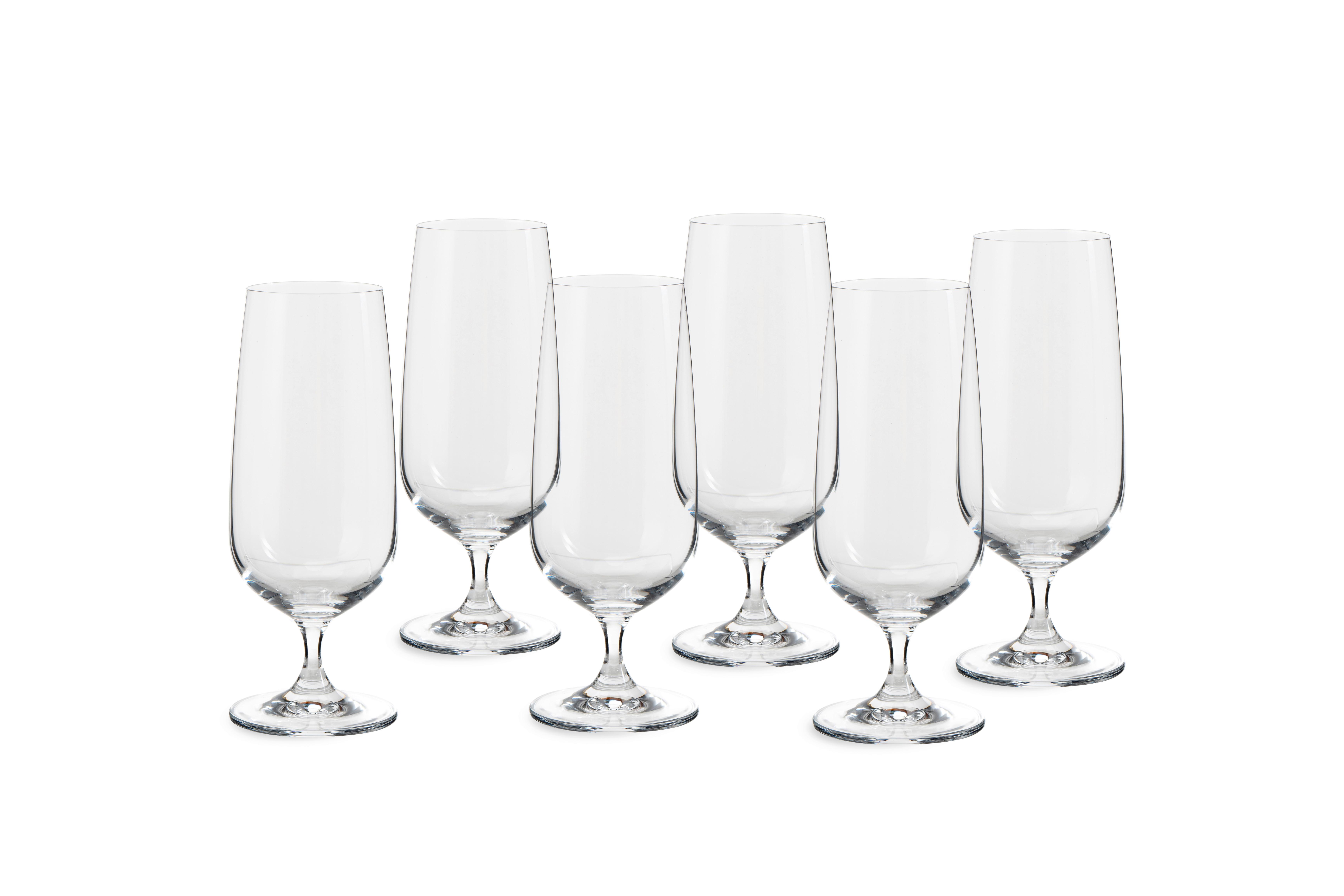 Gläserset Transparent D: 7,2 cm - Transparent, Basics, Glas (7,2/18,5cm) - Echtwerk