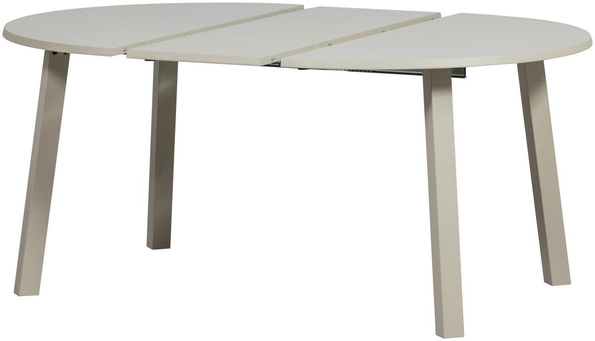 ESSTISCH Janne Grau L: 120-200cm - Grau, MODERN, Holz (120-200/120/75cm) - Livetastic