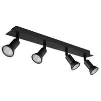 Strahler 57998-4 - Schwarz, Design, Metall (50/6/9cm) - Globo