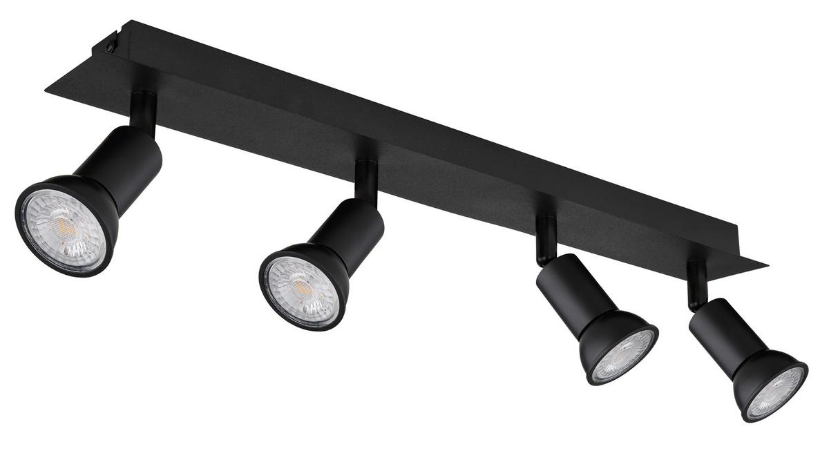 Strahler 57998-4 - Schwarz, Design, Metall (50/6/9cm) - Globo