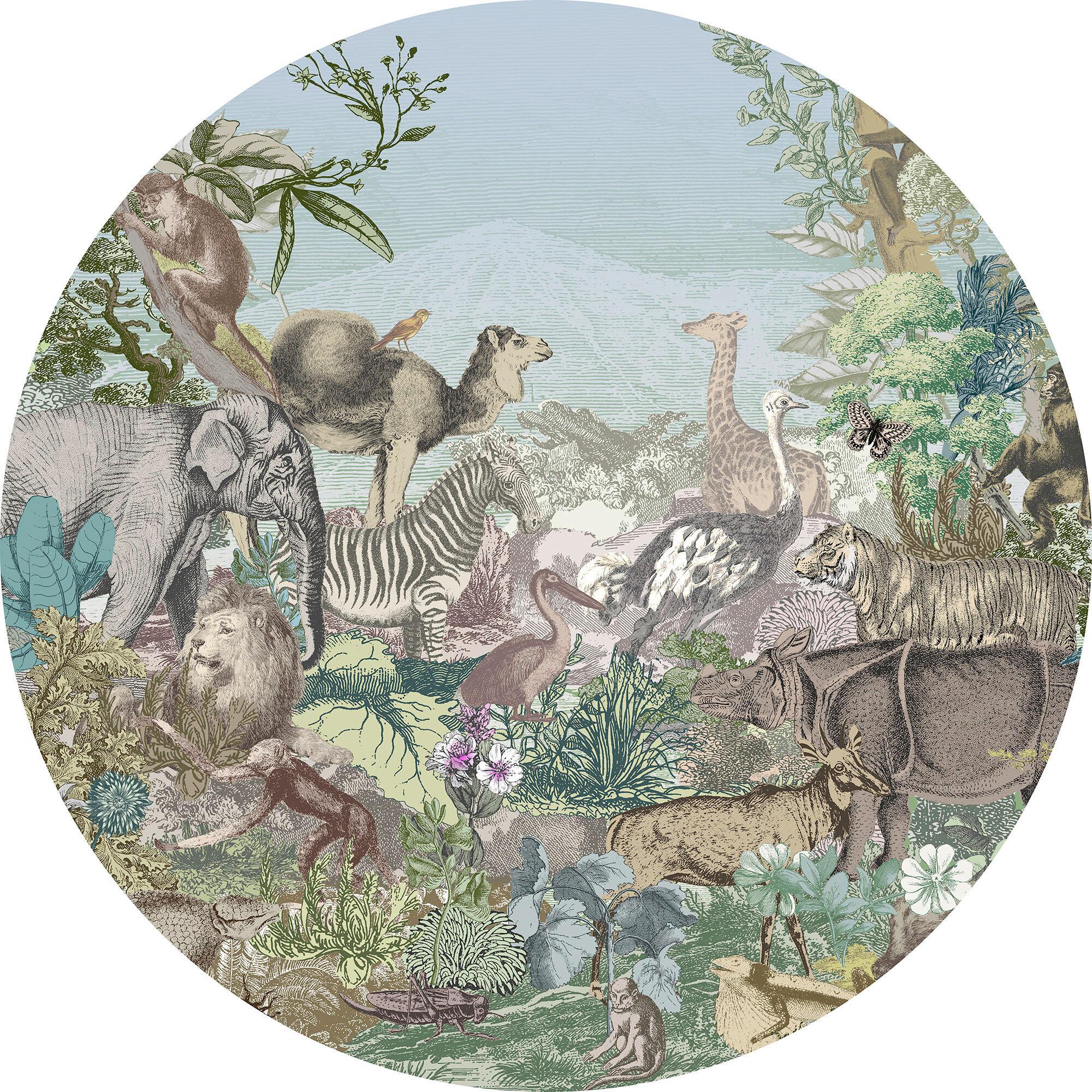 Fototapete Animal Kingdom - Multicolor, Trend (125cm)