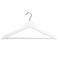 Kleiderbügelset Holz Weiß 12 Stk. - Weiß, Basics, Holz (44,5/1,2/23,5cm) - Kesper