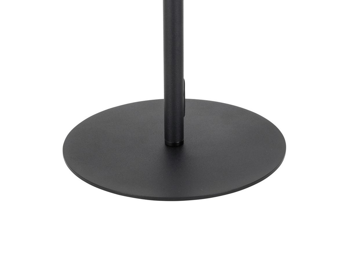 Stojací svítidlo LISIB, V:140cm - černá/barvy chromu, Romantický / Rustikální, kov/sklo (27/140cm) - Mömax