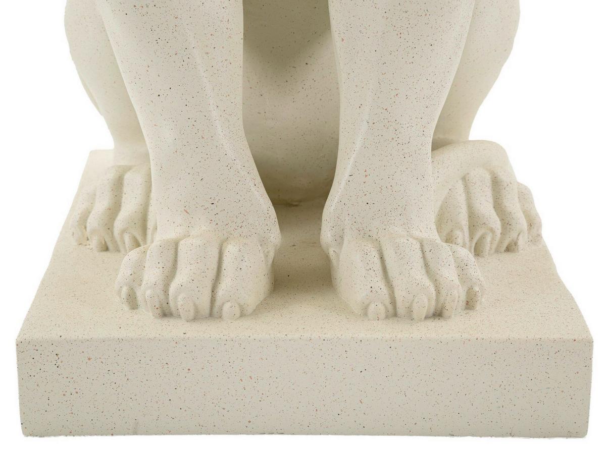 Skulptur Kunststoff, Cream - Basics, Kunststoff (17.5/40/25cm)