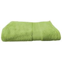 Handtuch Lala Baumwolle 400 G/m2 Grün 45x90 Cm - Grün, KONVENTIONELL, Textil (45/90cm) - Ondega