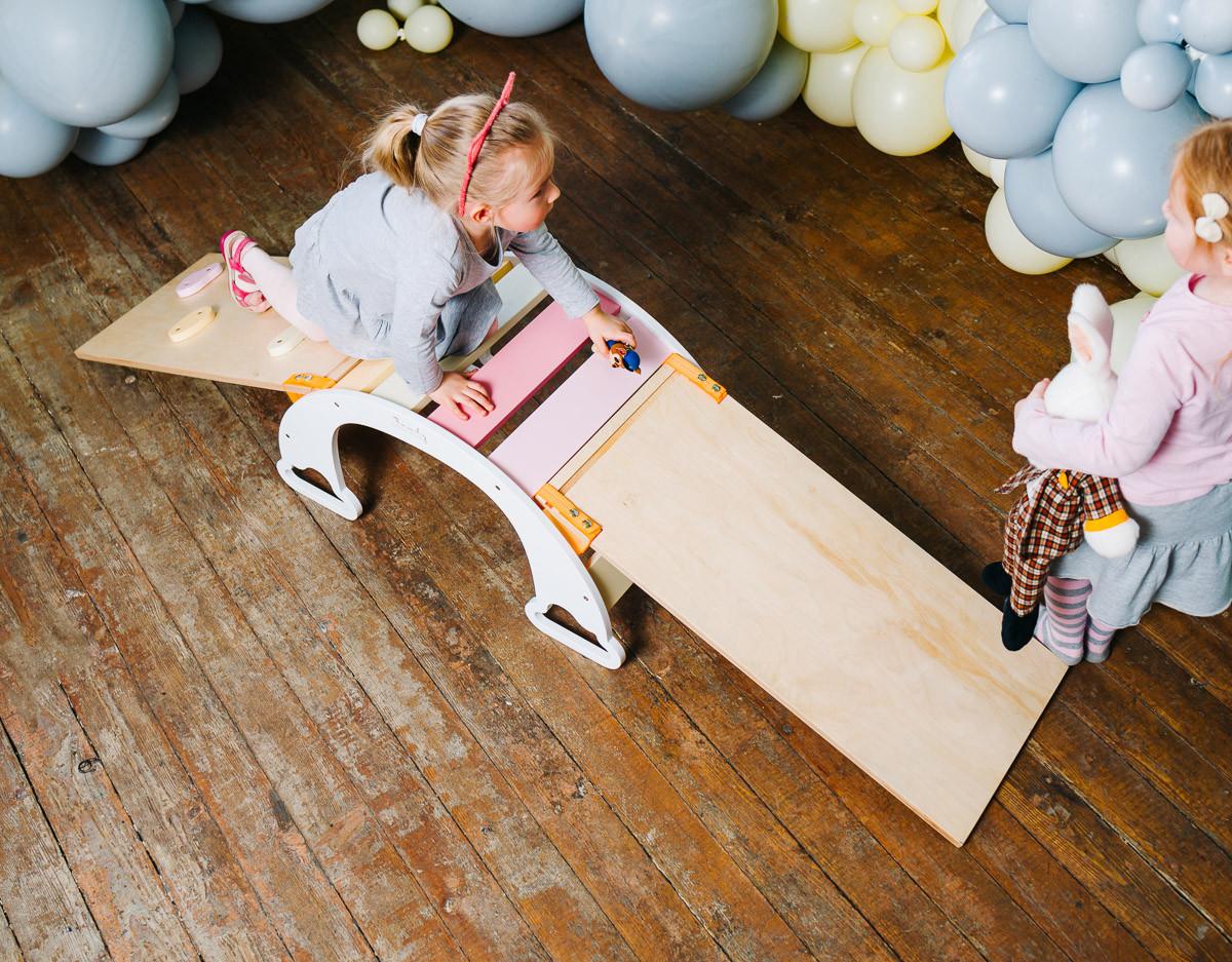 Rampe/rutschbrett The Sway Rainbow Ramp - Multicolor, Basics, Holz (42/78/6cm)