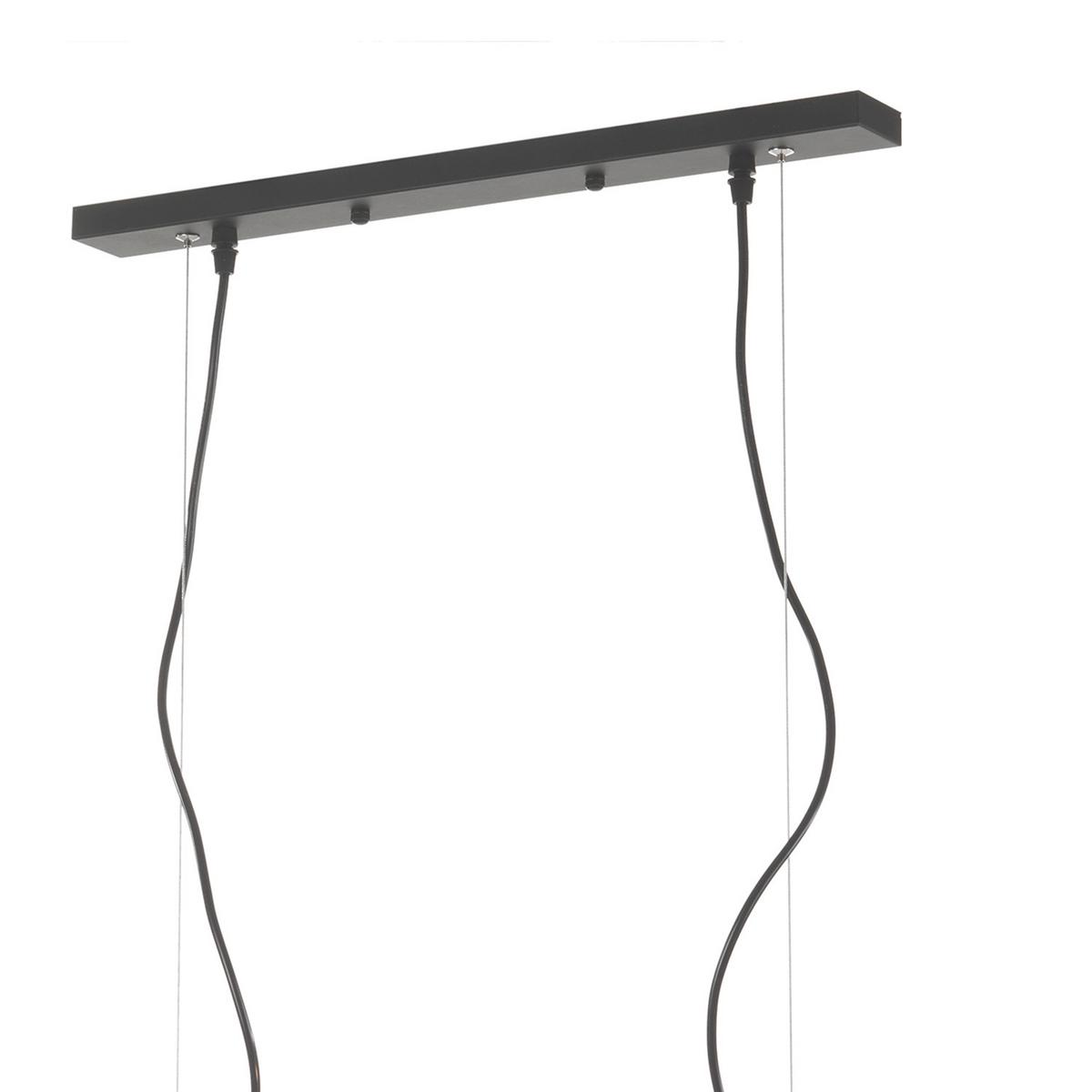 Hängeleuchte Chromfarben L: 95 Cm 22w - Chromfarben, Design, Metall (95/30/100cm)