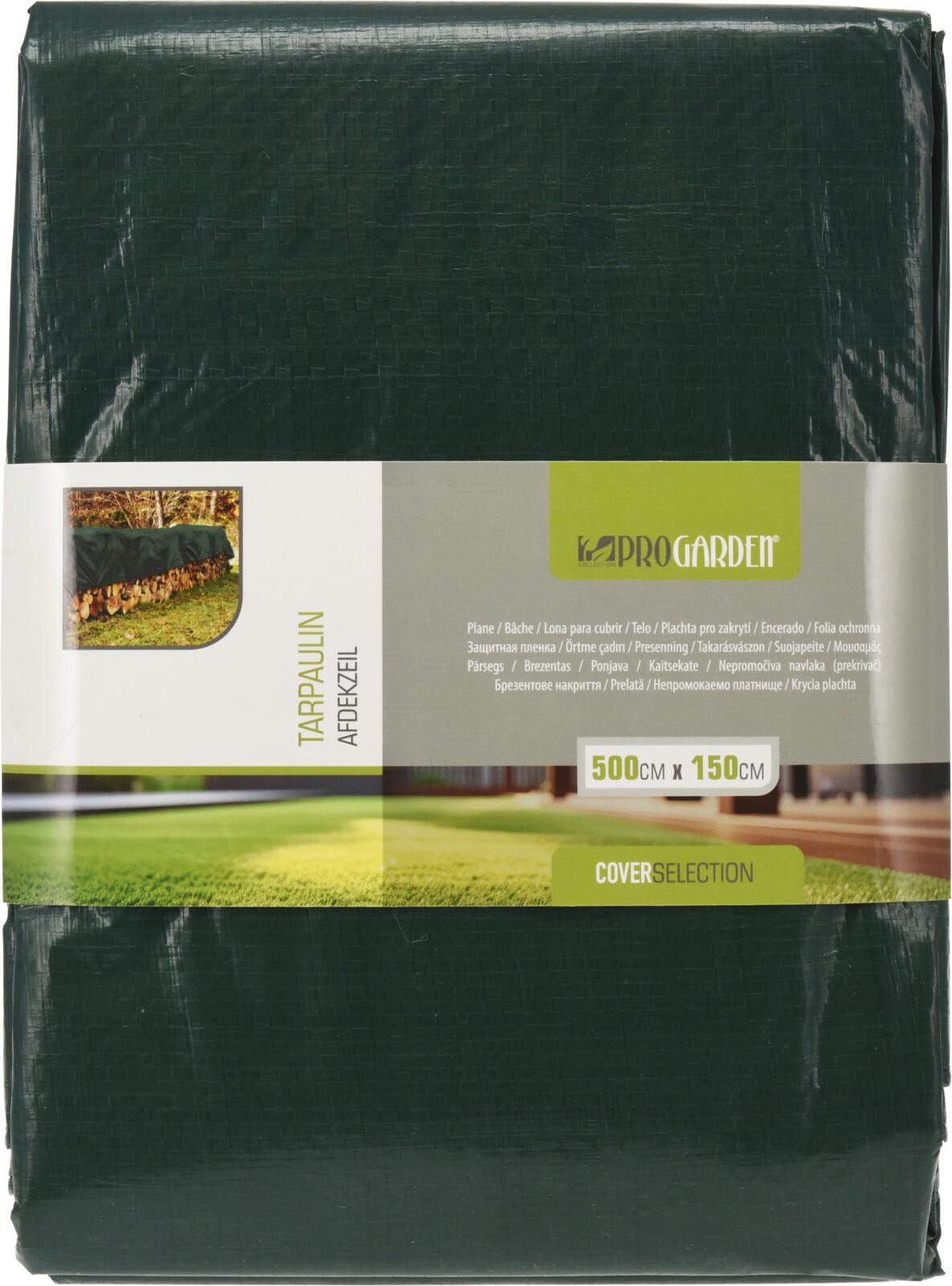 Takarófólia Kb. 500/150cm - zöld, Basics, műanyag (500/150cm)