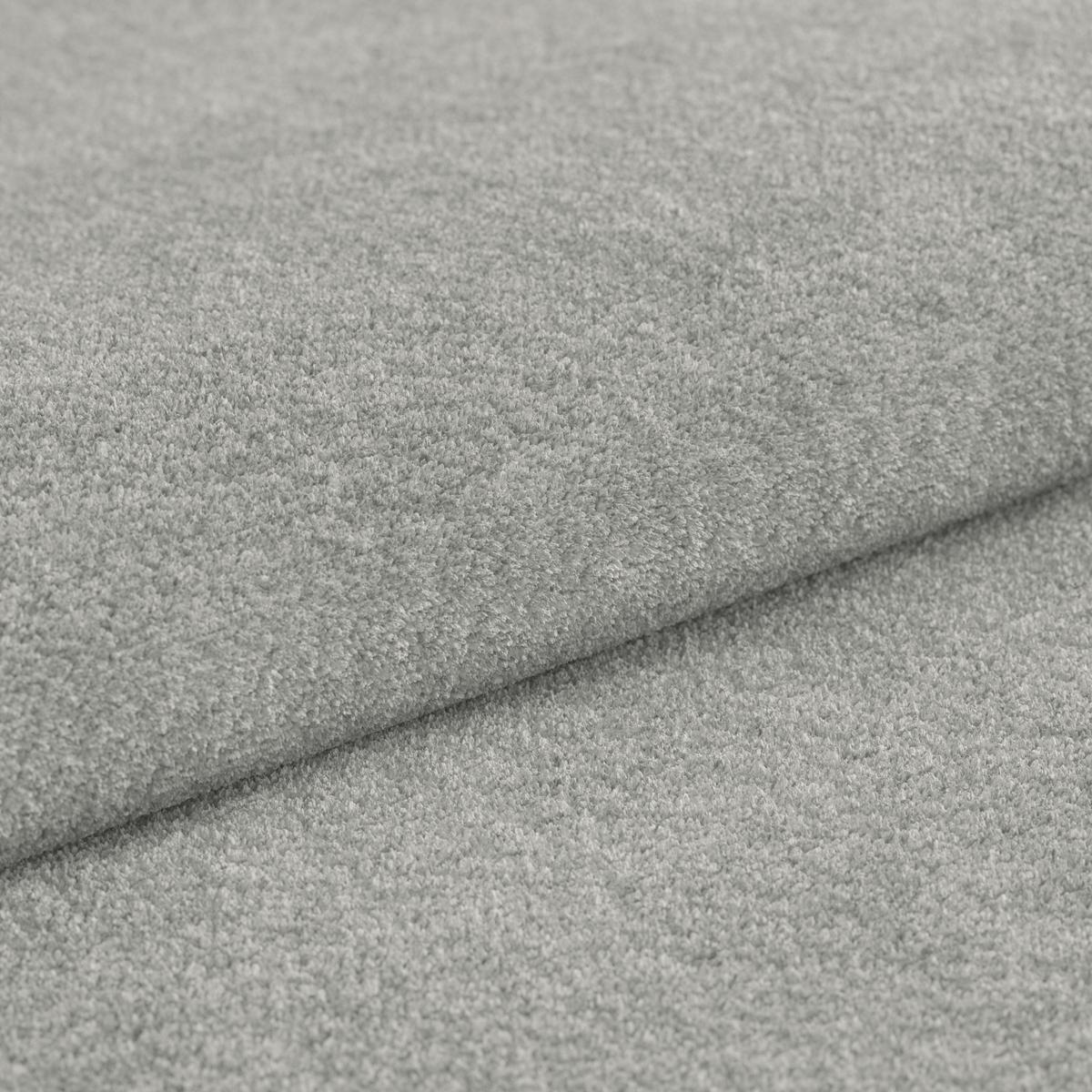 Eckbank Emma Ii Webstoff Hellgrau, B: 140 Cm - Eichefarben/Hellgrau, KONVENTIONELL, Holzwerkstoff/Textil (140/160cm)