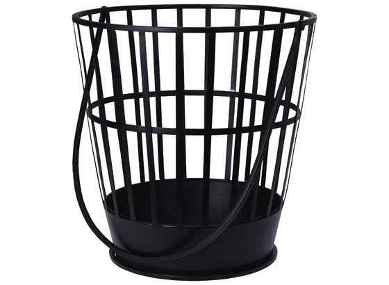 Holzlege Tara - Schwarz, MODERN, Metall (38/77cm) Holzlege Tara - Schwarz, MODERN, Metall (38/77cm)
