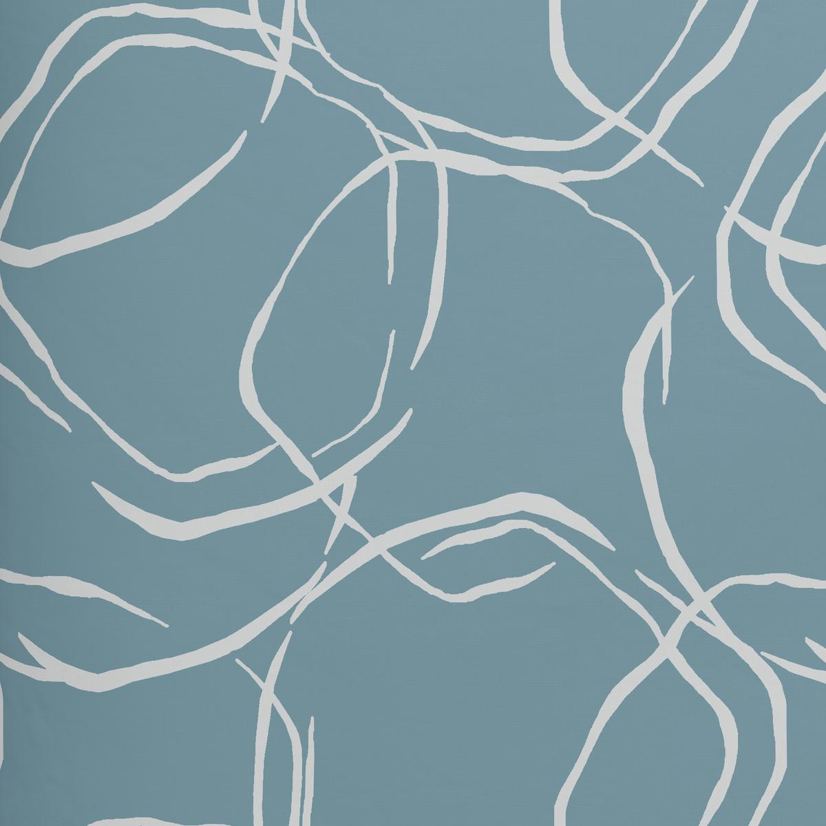 Bettwäsche Stones - Blau, MODERN, Textil - Luca Bessoni