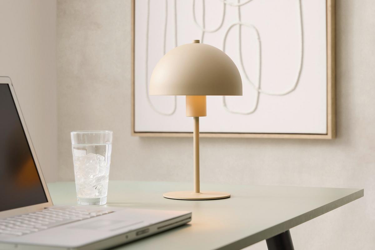 STOLNÁ LAMPA JERTZ - béžová, Konventionell, kov/plast (18/18/30cm) - Mömax