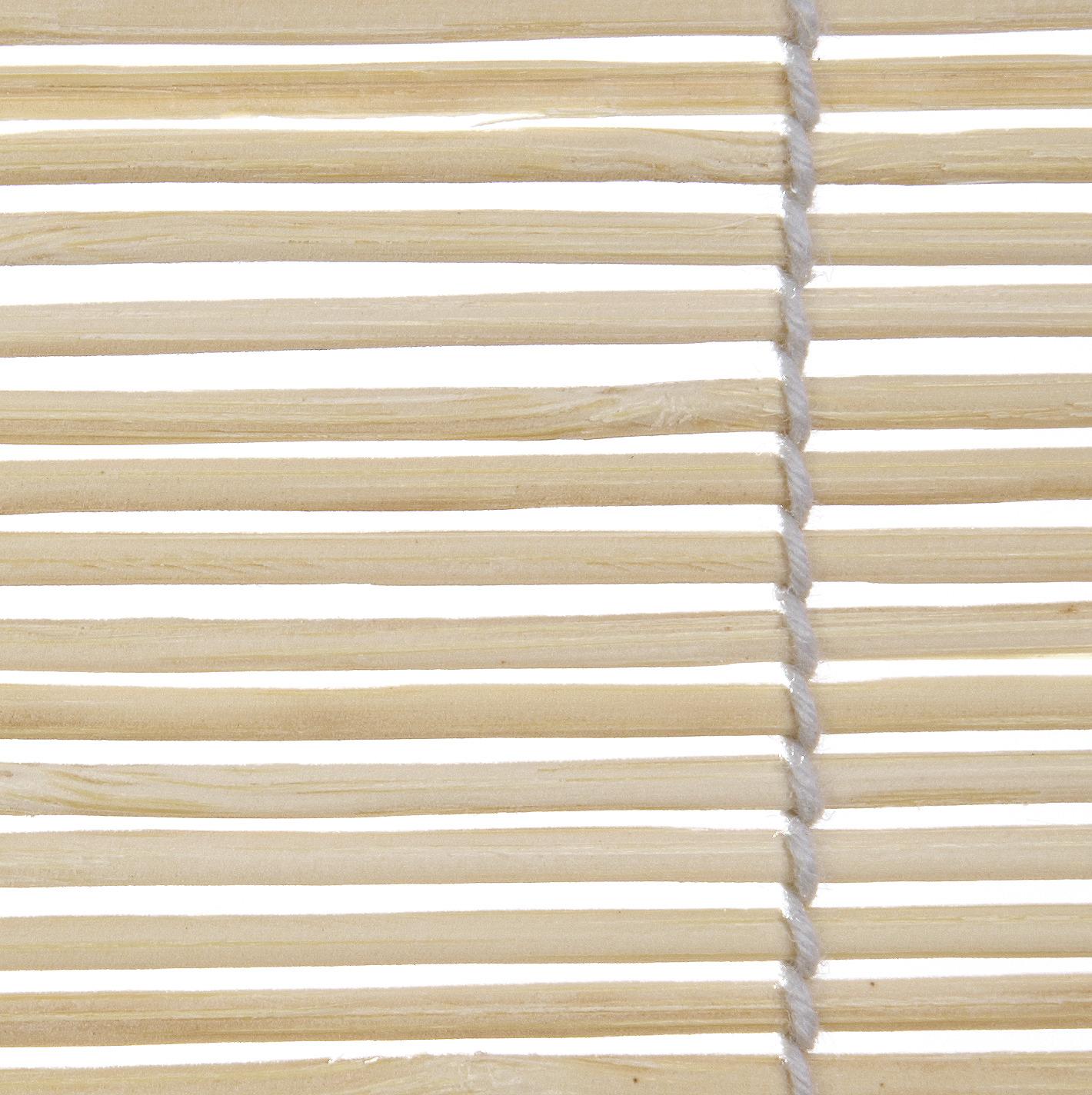 Ondega Raffrollo Willi Transparent Bambus 60x180 cm