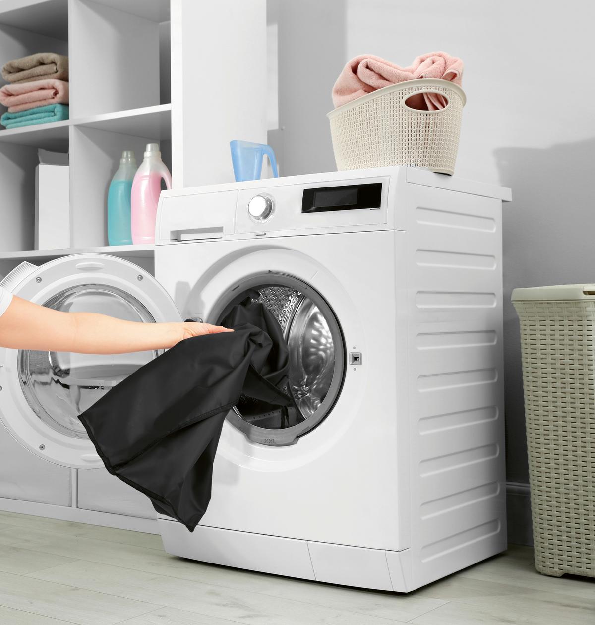 Flaschen/Dosensammelbehälter 80 Liter - Schwarz, Basics, Naturmaterialien/Kunststoff (40/32.5/72cm)