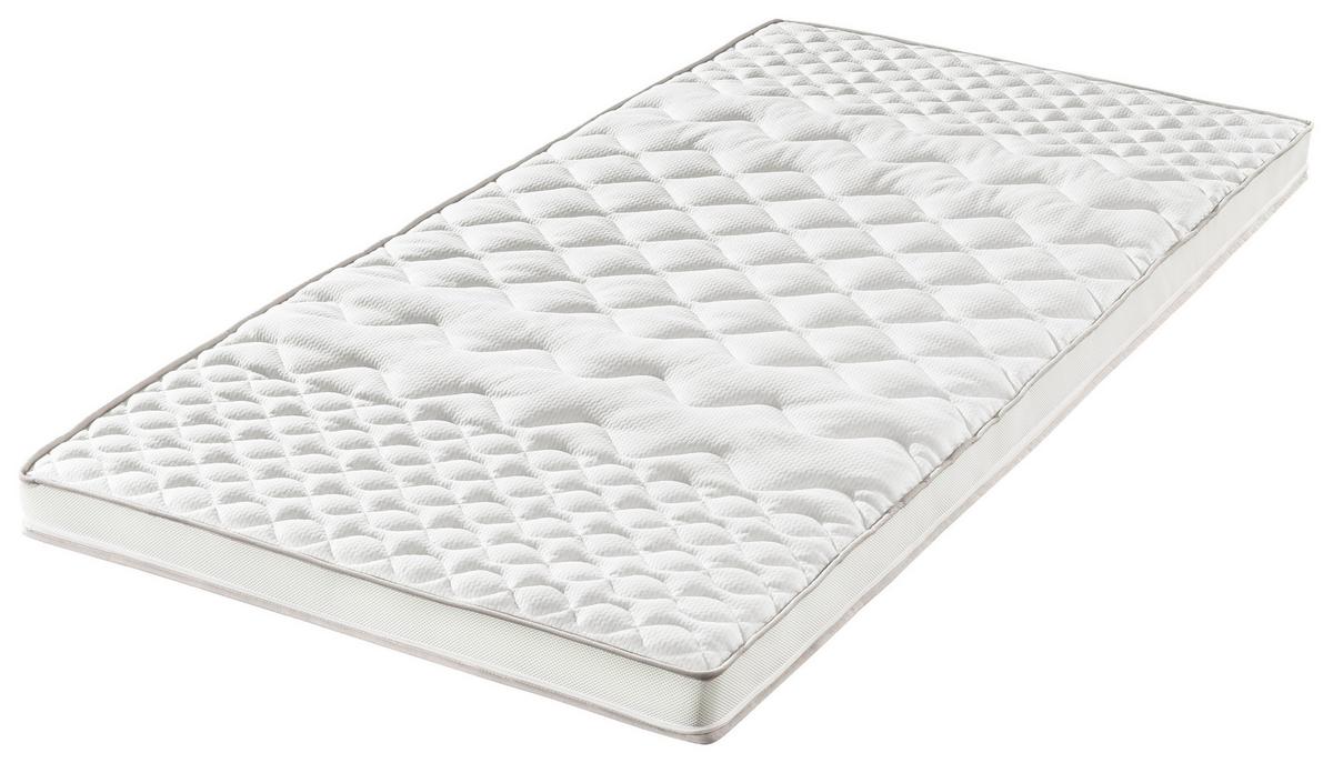 Topper Big Komfort 90x200 Cm H2 Polyurethanschaumkern - Weiß, Basics, Textil (90/200cm) - FAN