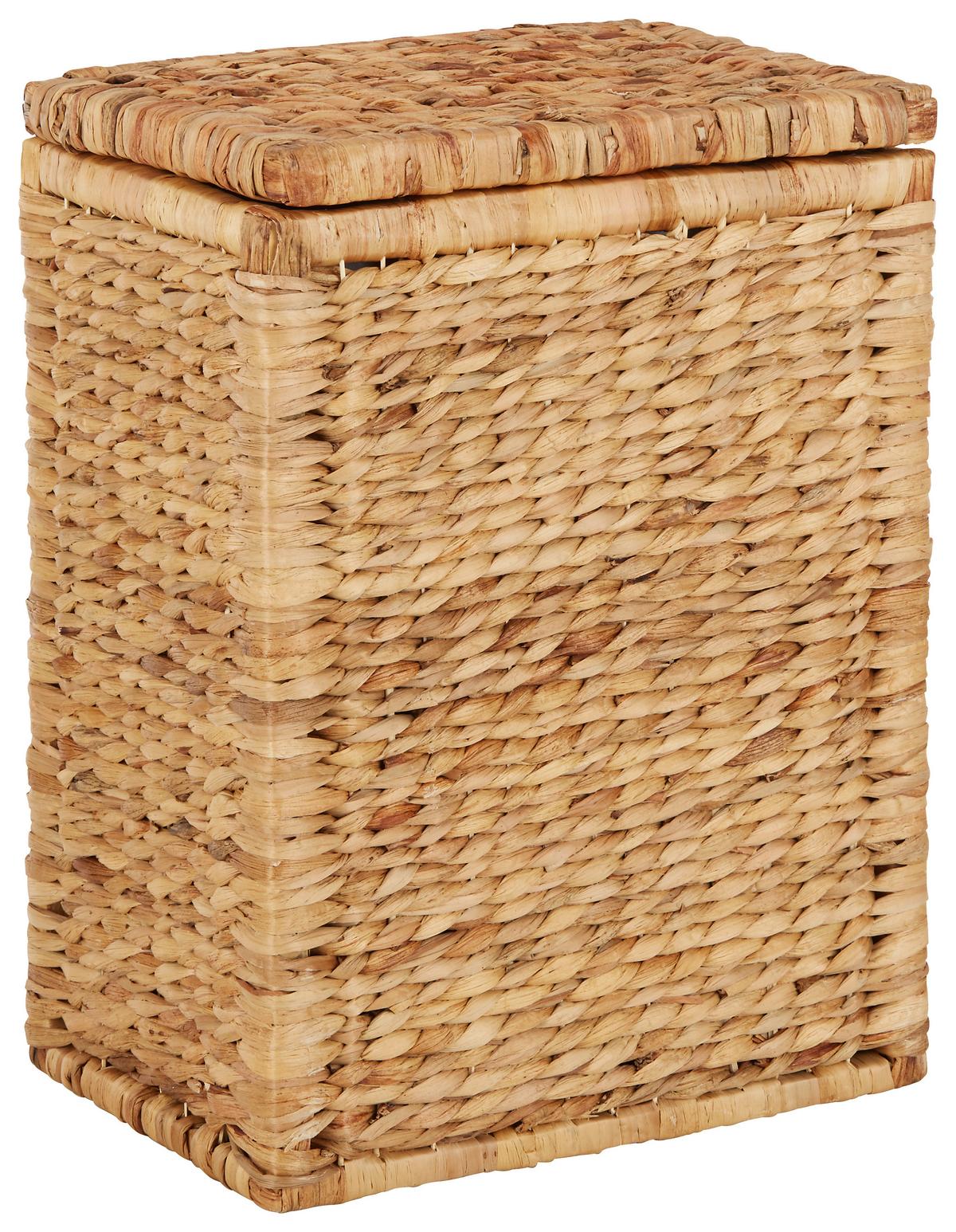 Koš na prádlo Max, 53l - přírodní barvy, Romantický / Rustikální, textil/přírodní materiály (38/52/27cm) - Zandiara