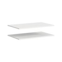 Belső Polc Szett 2-Er Set Zubehör - fehér, Modern, faalapú anyag (77,5/2/48cm) - Livetastic
