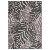 Outdoorteppich Floral - Grau, LIFESTYLE, Textil (240/330cm)