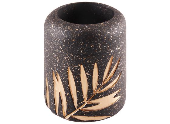 Teelichthalter Tony - Goldfarben/Schwarz, MODERN, Kunststoff (7/8cm) - Luca Bessoni Teelichthalter Tony - Goldfarben/Schwarz, MODERN, Kunststoff (7/8cm) - Luca Bessoni