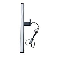 Spiegelleuchte Bonnie - Schwarz, Trend, Kunststoff (60/11,5/4cm)